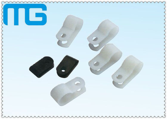 چین 100pcs R نوع سفید نایلون کابل کلاسیک clamp clamps با nylon66 94V- 2، CE لوازم جانبی کابلی تامین کننده
