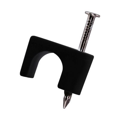 چین کابل های اترنت نصب شده Clips Nails Tacks / 4mm - 14mm Clip Fixing Square لوازم جانبی کابل تامین کننده