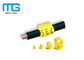 EC-1 Pvc Cable Marker Tube / Plastic Cable Labels / EC Type Cable Markers کابل لوازم جانبی تامین کننده