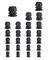سیم کشی کابل نایلون، دستگیره گیر، قابل تنظیم ضد آب قابل تنظیم کابل سیم 3-21mm کابل لوازم جانبی گندله تامین کننده